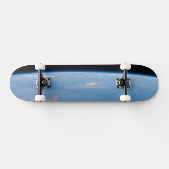 Coasts Of Tunisia And Libya And Island Of Sicily Skateboard (Horz)