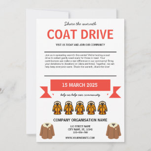 Coat Drive Invitation