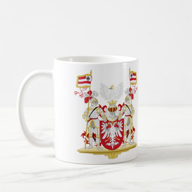 Coat grand duchy of frankfurt by tiltschmaster coffee mug (Left)