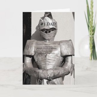 Coat of Armor Father's Day Card