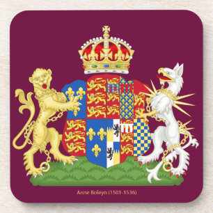 Coat of Arms Anne Boleyn Coaster