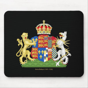 Coat of Arms Anne Boleyn Mouse Pad
