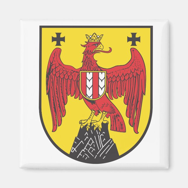 coat of arms Burgenland Austria Magnet (Front)