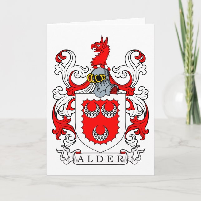 Coat of Arms Card (Front)