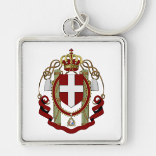 Coat of Arms Crown Key Ring
