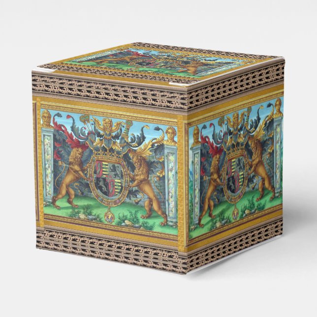 Coat of Arms Favour Box (Front Side)