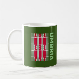 Coat of Arms/ flag of Umbria, Italy Coffee Mug