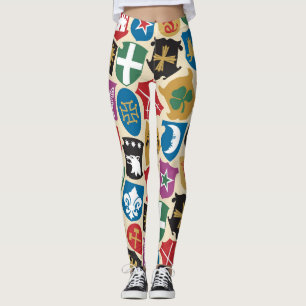 Coat of Arms: Heraldic Background. Leggings