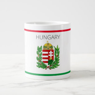 Coat of Arms Hungary Budapest Gifts Large Coffee Mug