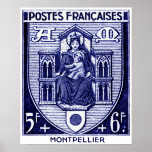 Coat of Arms, Montpellier France Poster