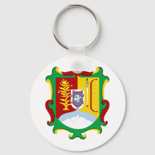 Coat of arms Nayarit Official Mexico Heraldry Logo Key Ring