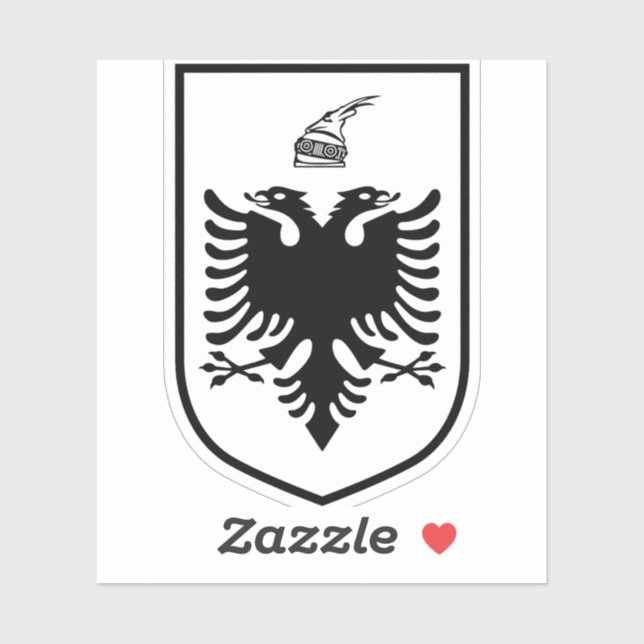 Coat of arms of Albania  (Sheet)