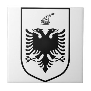 Coat of arms of Albania Ceramic Tile