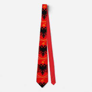 Coat of arms of Albania Tie