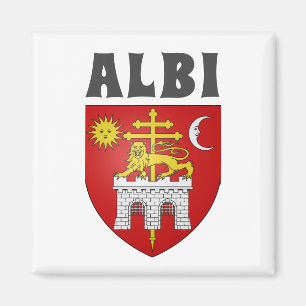 Coat of Arms of Albi, France Magnet