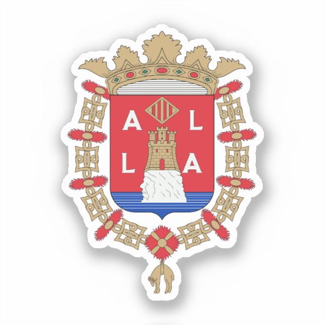 Coat of arms of Alicante, Spain (Front)