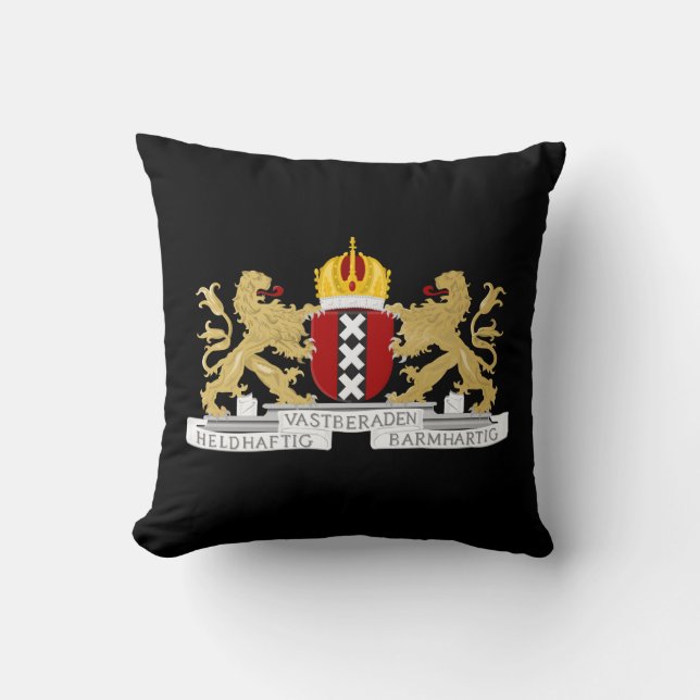 Coat of arms of Amsterdam Cushion (Front)