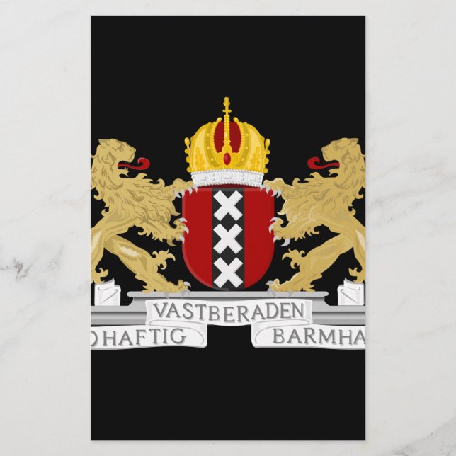Coat of arms of Amsterdam Stationery (Front)