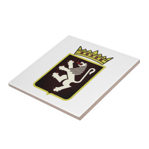 Coat of Arms of Aosta Valley (Italy) Ceramic Tile