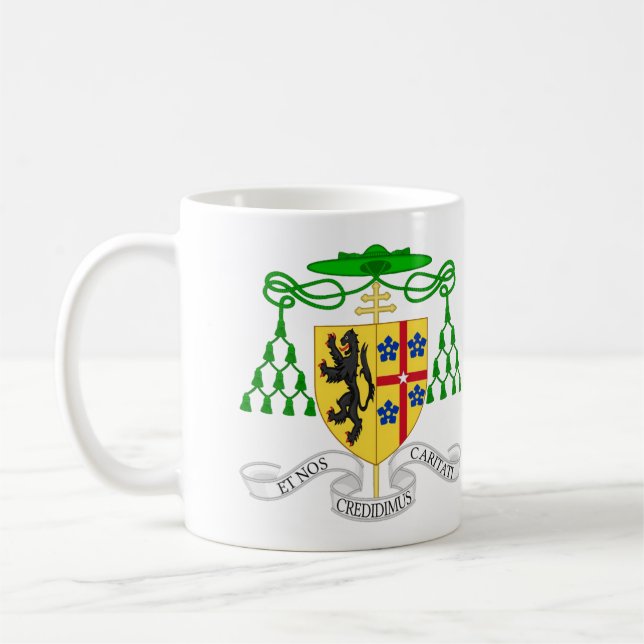 Coat of arms of Archbishop Marcel Lefebvre Coffee Mug (Left)