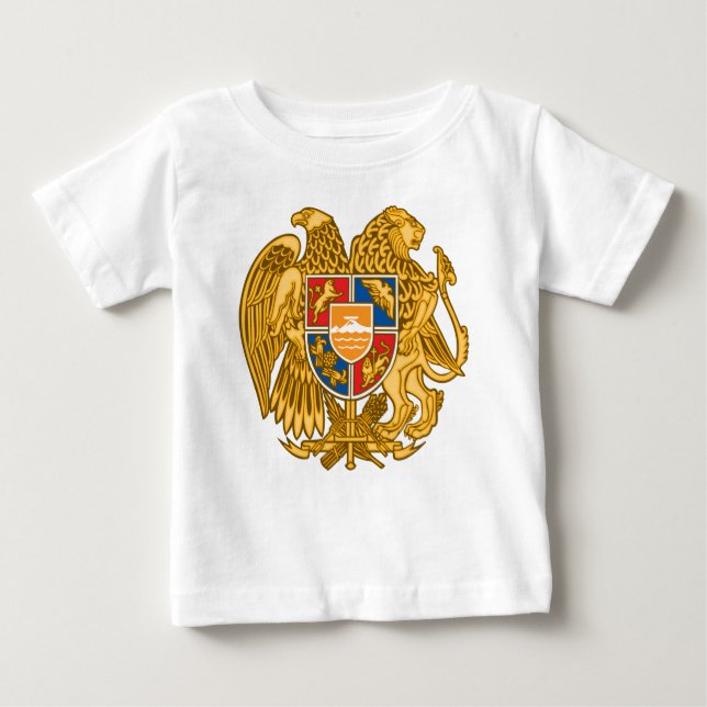 Coat of arms of Armenia - Armenian Emblem Baby T-Shirt (Front)
