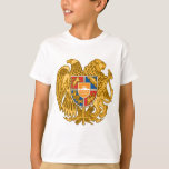 Coat of arms of Armenia - Armenian Emblem T-Shirt<br><div class="desc">Coat of arms of Armenia - Armenian Emblem Հայաստանի զինանշանը flag, coat of arms, emblem, armenia, armenian</div>