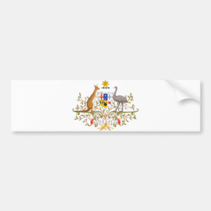 Coat of Arms of Australia Bumper Sticker