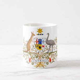 Coat of Arms of Australia Coffee Mug