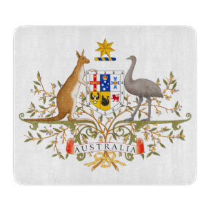 Coat of Arms of Australia Cutting Board
