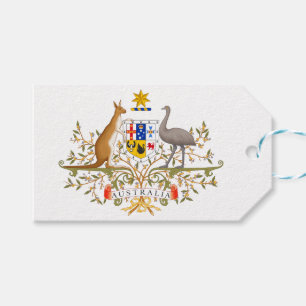 Coat of Arms of Australia Gift Tags