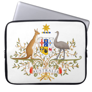 Coat of Arms of Australia Laptop Sleeve