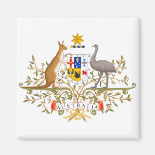 Coat of Arms of Australia Magnet