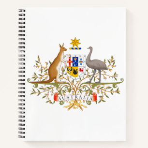 Coat of Arms of Australia Notebook