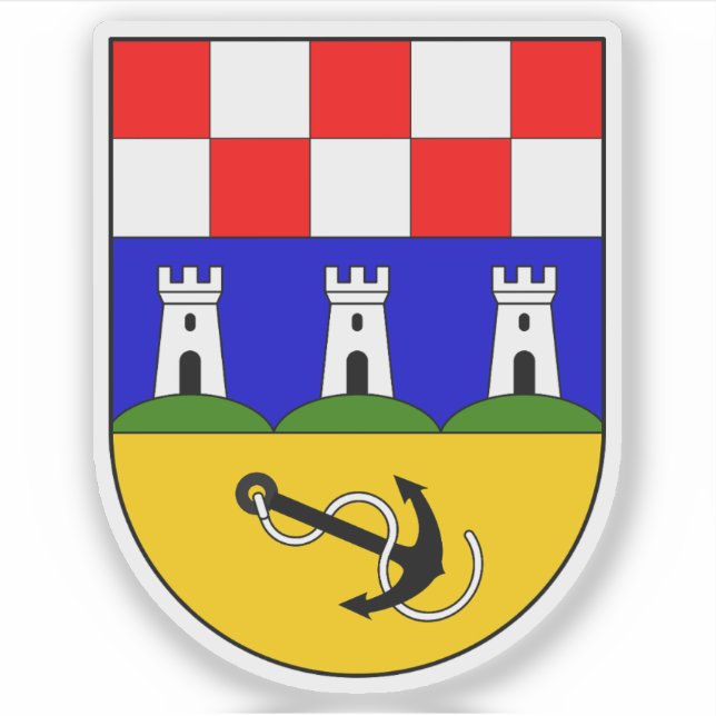 Coat of arms of Bakar, Croatia (Front)