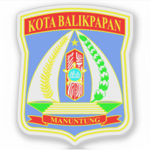 Coat of arms of Balikpapan, Indonesia