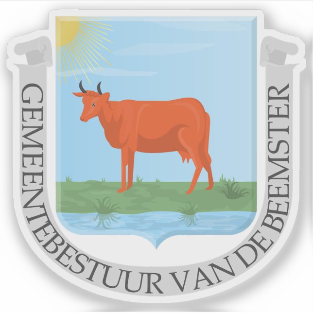 Coat of arms of Beemster, the Netherlands (Front)