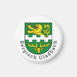 Coat of Arms of Bergisch Gladbach, Germany Magnet