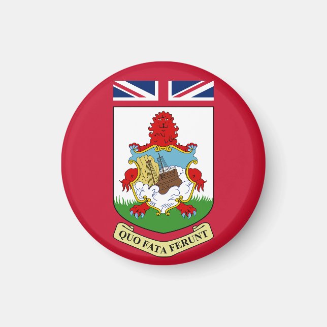 Coat of Arms of Bermuda Magnet (Front)