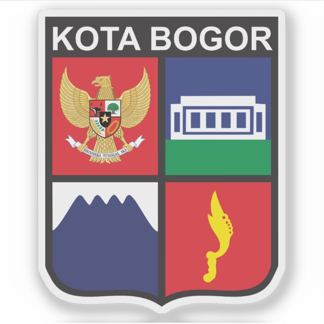 Coat of arms of Bogor, Indonesia (Front)