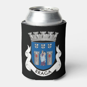 Coat of Arms of Braga, Portugal Can Cooler