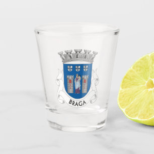 Coat of Arms of Braga, Portugal Shot Glass