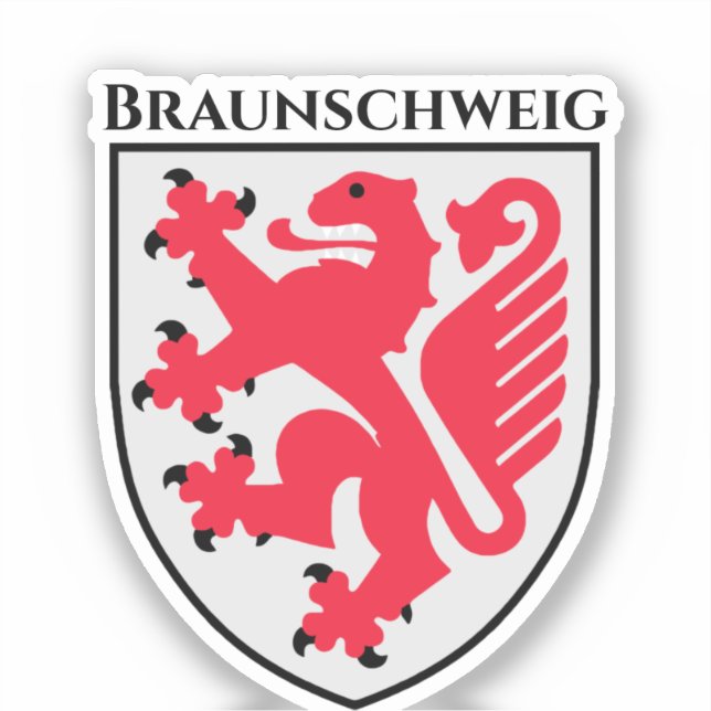 Coat of Arms of Braunschweig, Germany (Front)