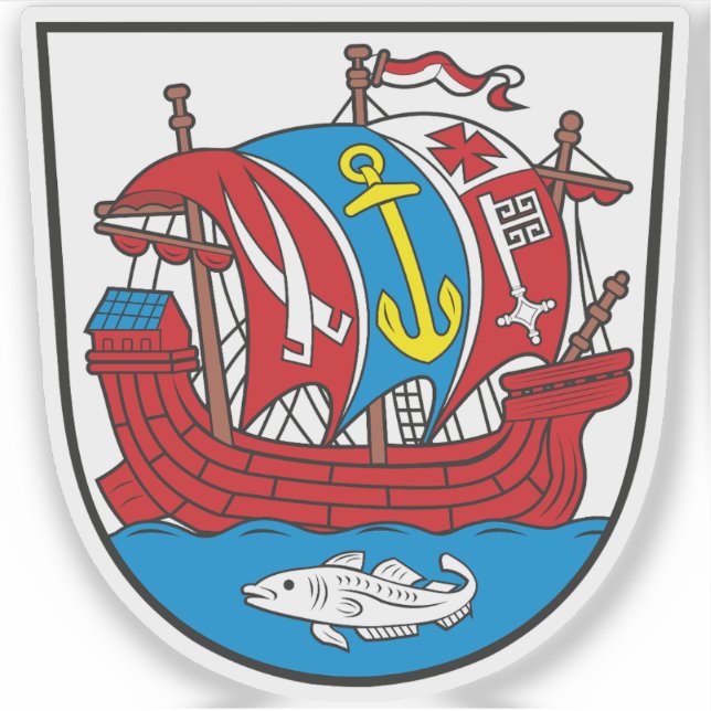 Coat of arms of Bremerhaven, Germany (Front)