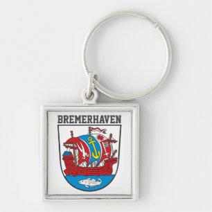 Coat of Arms of Bremerhaven, Germany Key Ring