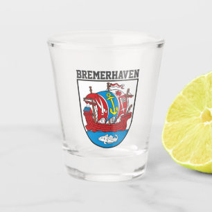 Coat of Arms of Bremerhaven, Germany Shot Glass