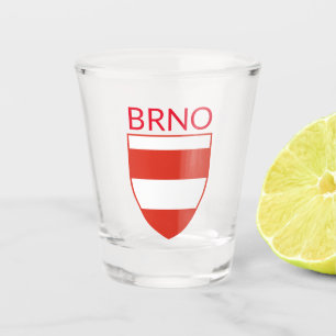 Coat of Arms of Brno - CZECHIA Shot Glass
