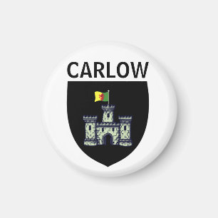 Coat of Arms of Carlow (town), Republic of Ireland Magnet