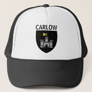 Coat of Arms of Carlow (town), Republic of Ireland Trucker Hat