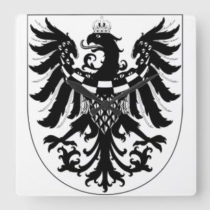 Coat of arms of Carniola Square Wall Clock