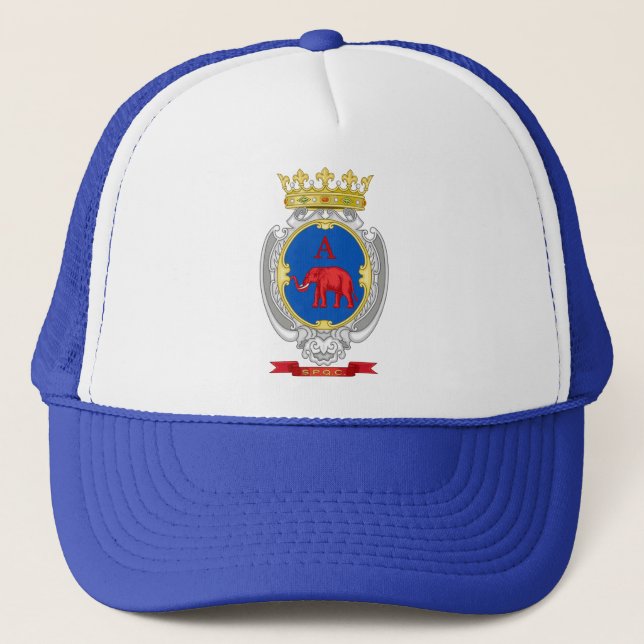 Coat of arms of Catania, Sicily Trucker Hat (Front)